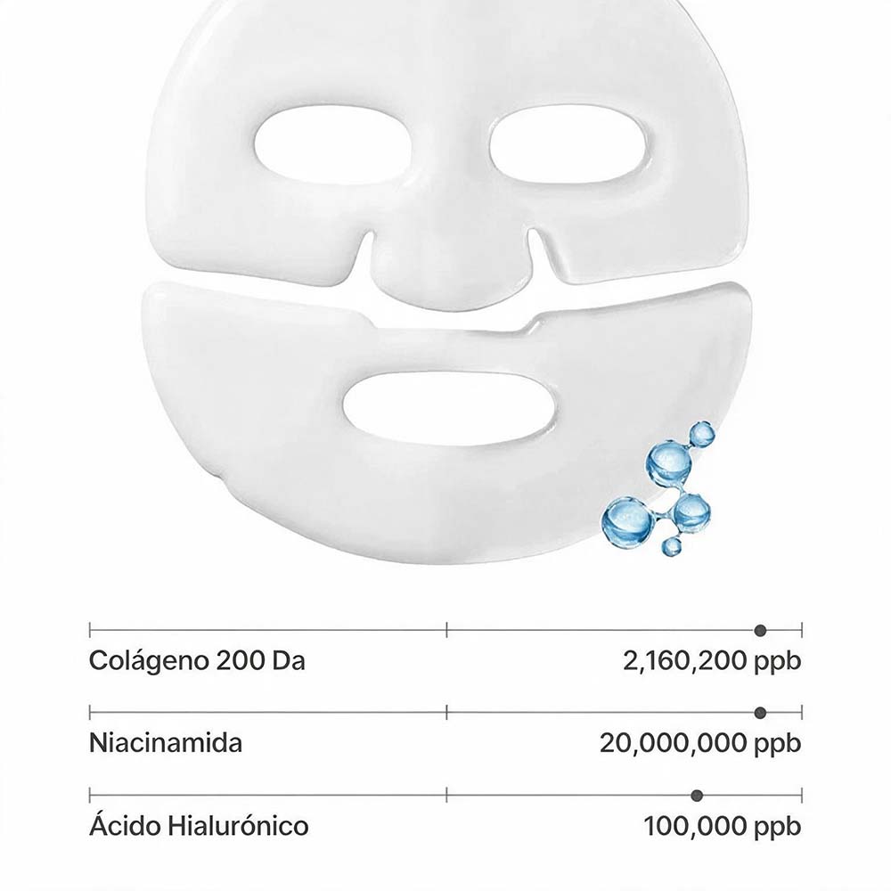 DEEP COLLAGEN POWER BOOSTING MASK (MASCARILLA FACIAL DE HIDROGEL CON COL&Aacute;GENO)